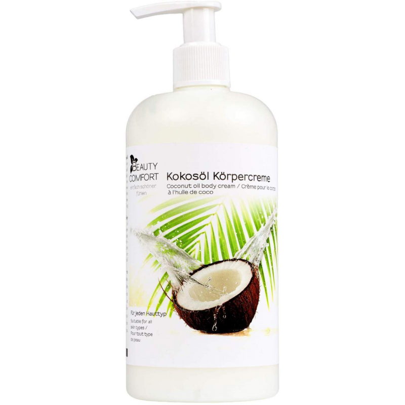 Beauty Comfort Kokosöl Körpercreme 500 ml Pumpspender