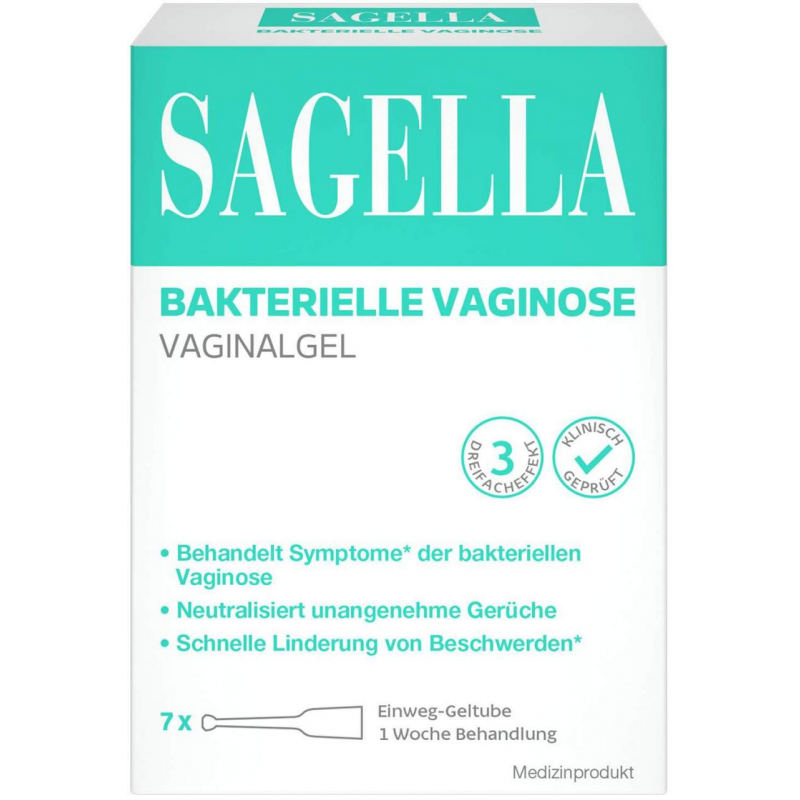 Sagella Bakterial Vaginosis Vaginalgel 7 G