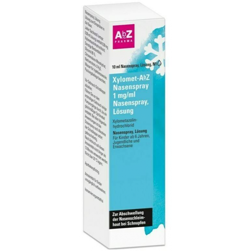 Xylomet AbZ 1 mg je ml Nasenspray 10 ml