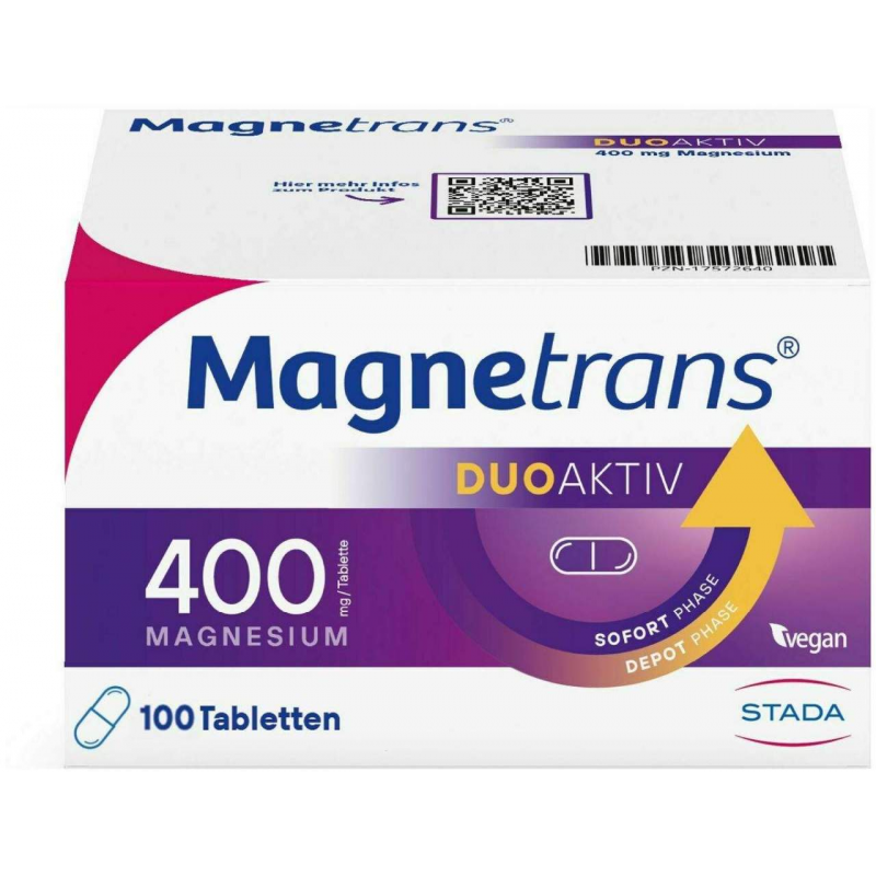 Magnetrans duo-aktiv 400 mg 100 Tabletten