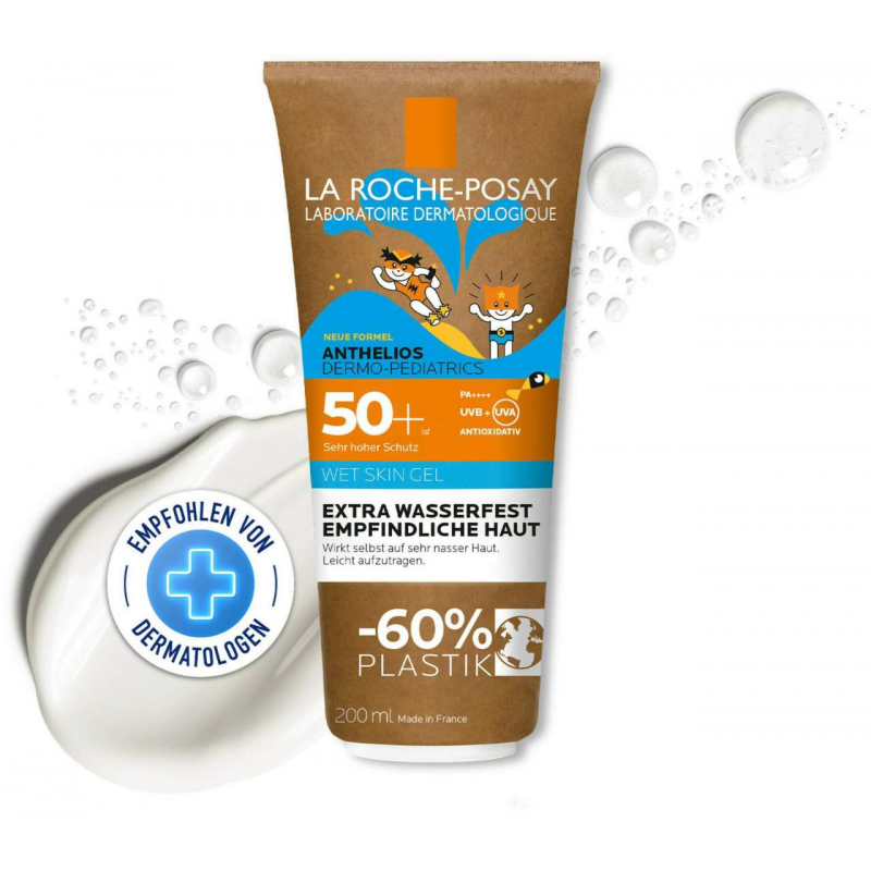 La Roche Posay Anthelios Dermo-Kids Wet Skin Gel LSF 50+ 200 ml