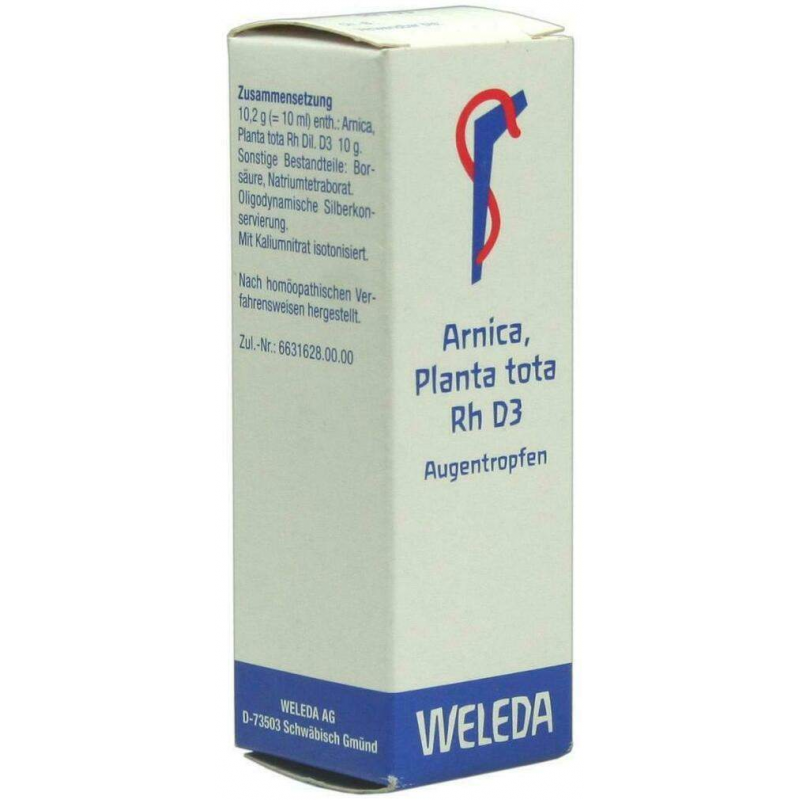 Weleda Arnica, Planta Tota Rh D3 10 ml Augentropfen