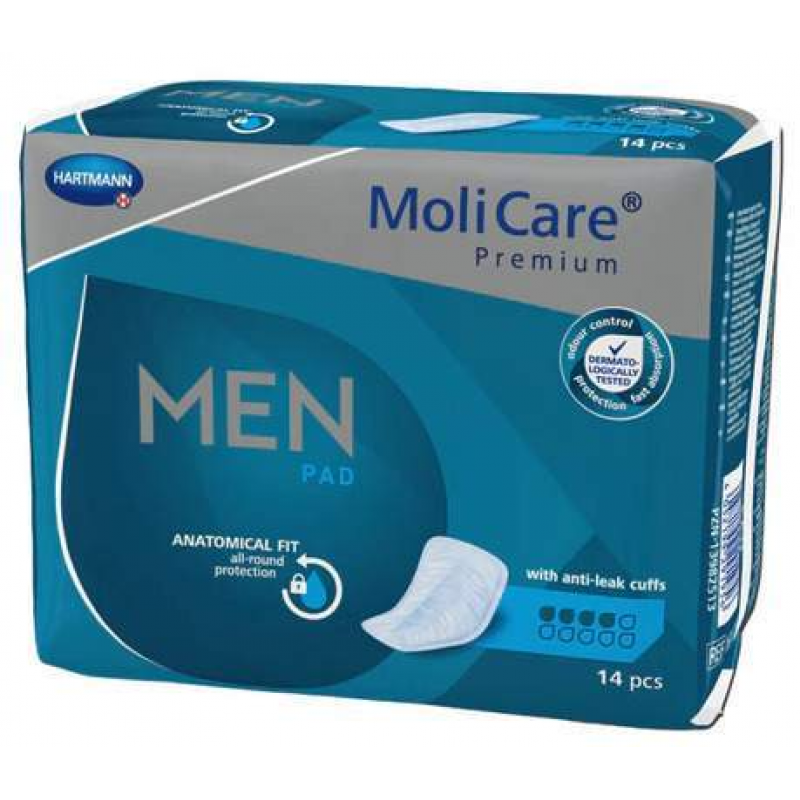 Molicare Premium Men Pad 4 Tropfen 14 Stück
