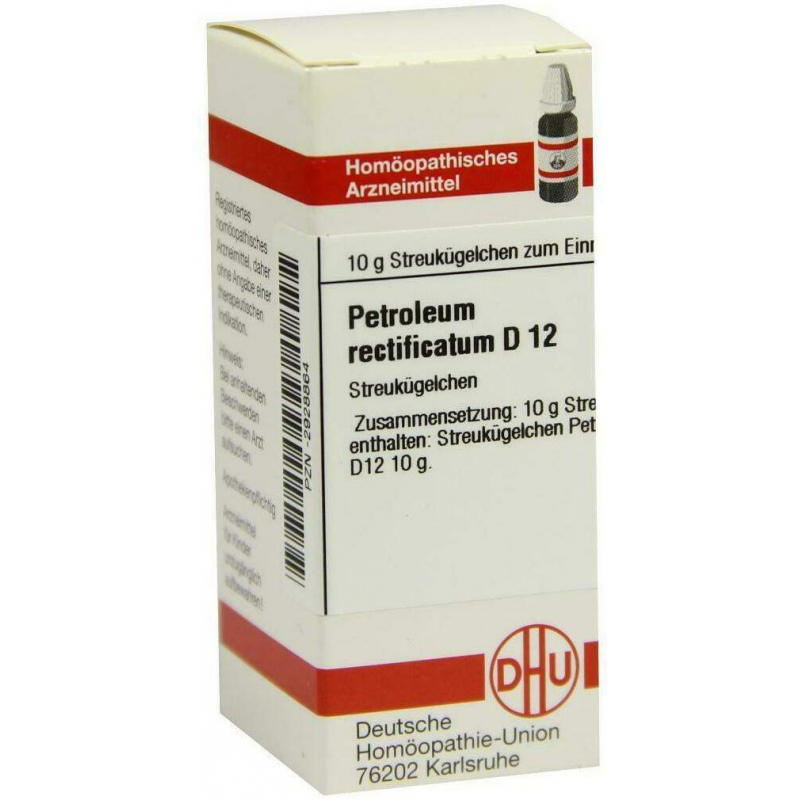Dhu Petroleum Rectificatum D12 Globuli