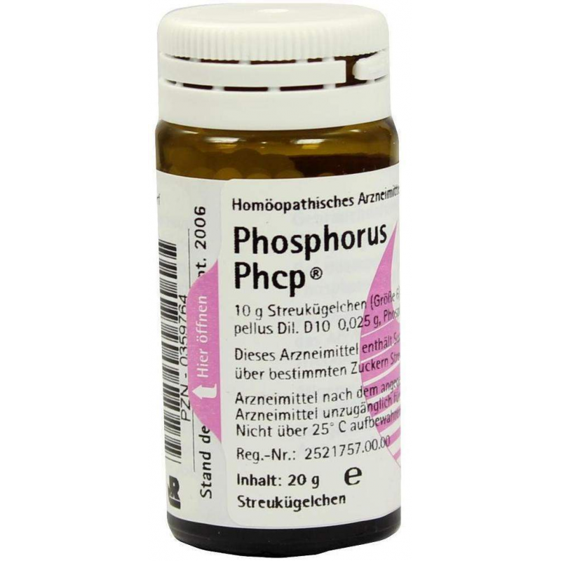 Phosphorus Phcp Globuli 10g Streukügelchen