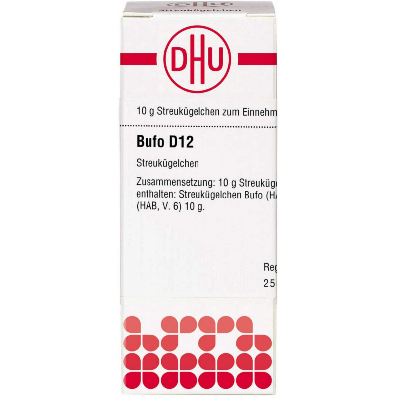 Dhu Bufo D12 Globuli 10 G