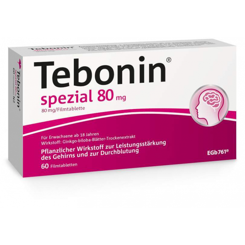 Tebonin Spezial 80 mg 60 Filmtabletten
