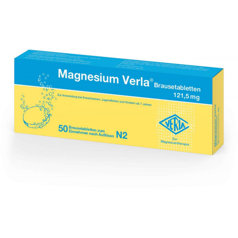 Magnesium Verla Brausetabletten 50 Stück