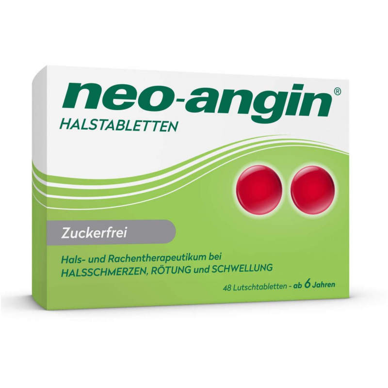 neo angin Halstabletten zuckerfrei 48 Lutschtabletten