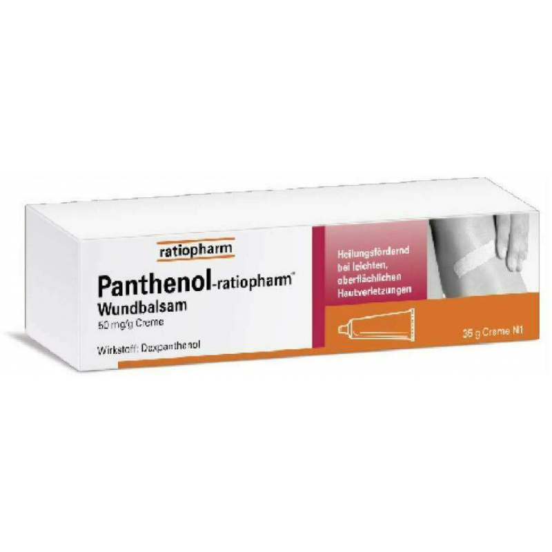 Panthenol Ratiopharm Wundbalsam 35 g Creme