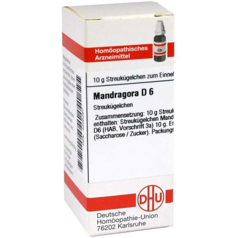Dhu Mandragora D6 10 G Globuli