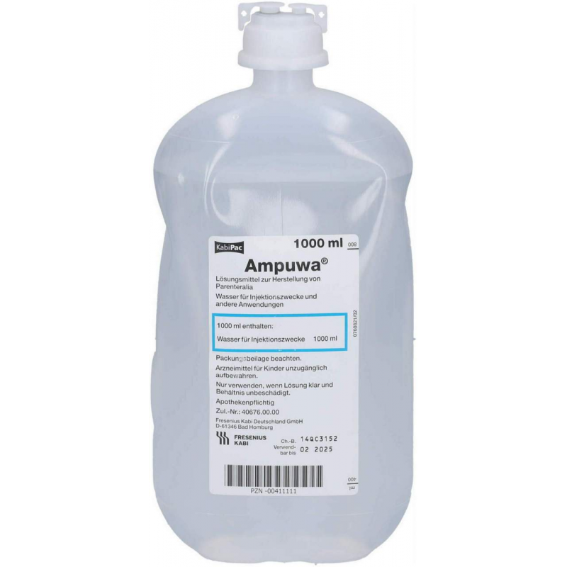Ampuwa Plastikflaschen 10 X 1 L