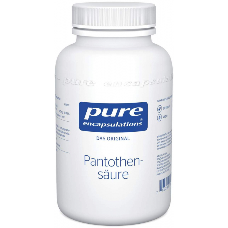 Pure Encapsulations Pantothensäure Kapseln 90 Kapseln