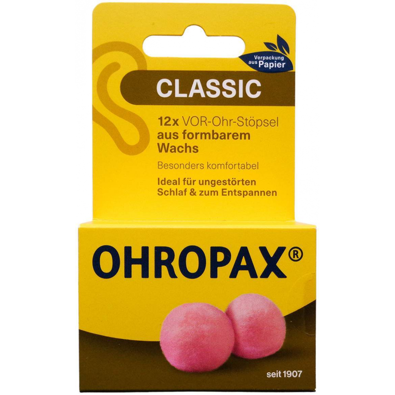 OHROPAX Classic Wachs Vor-Ohr Stöpsel