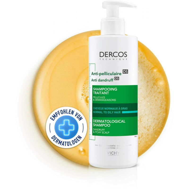Vichy Dercos Anti-Schuppen Shampoo für fettige Kopfhaut 390 ml