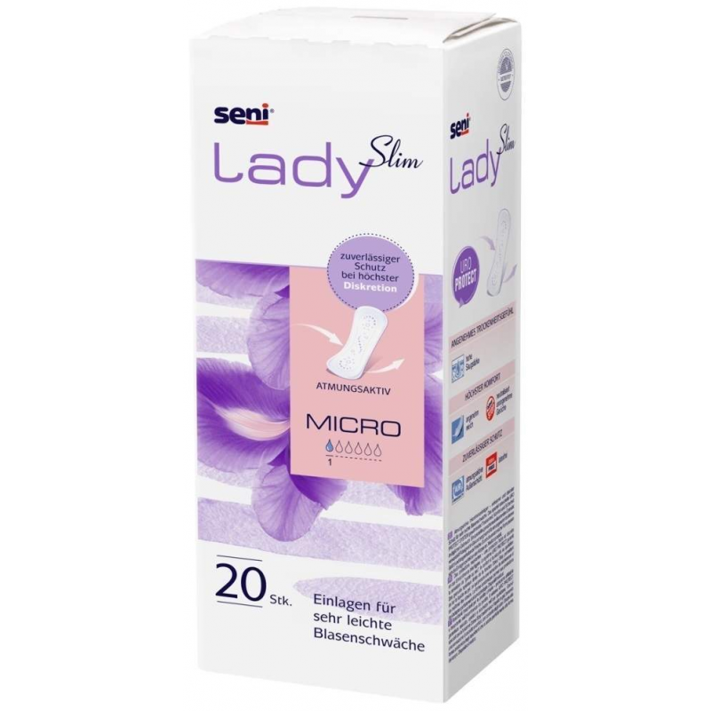 Seni Lady Slim Micro 16 X 20 Einlagen