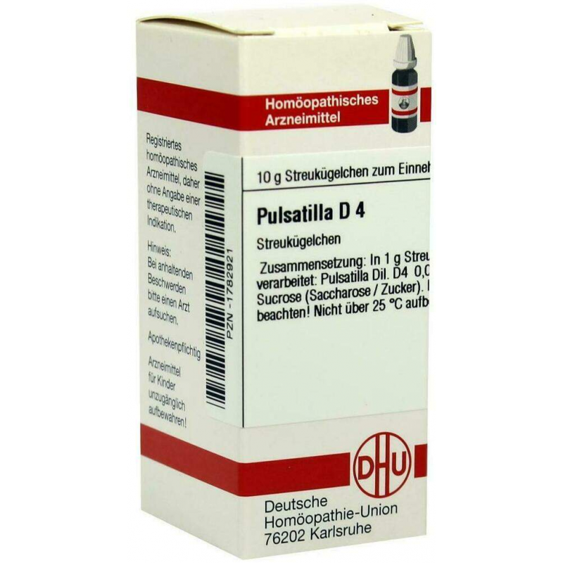 Dhu Pulsatilla D4 10 G Globuli