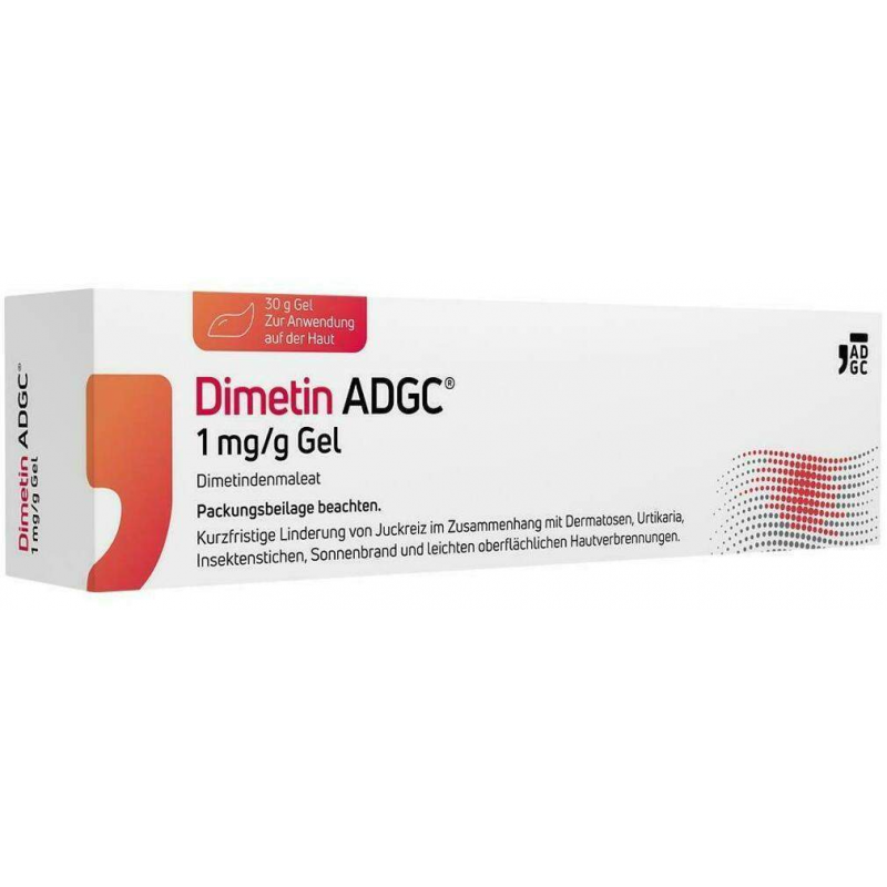 Dimetin ADGC 1 mg je g Gel 30 g