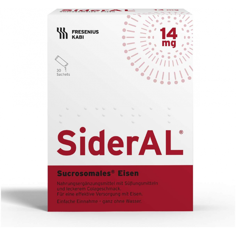 Sideral Eisen 14 mg Cola 30 Sachets Granulat