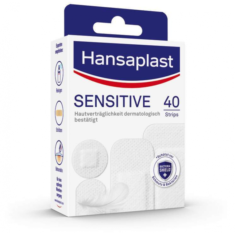 Hansaplast Sensitive Strips 40 Stück