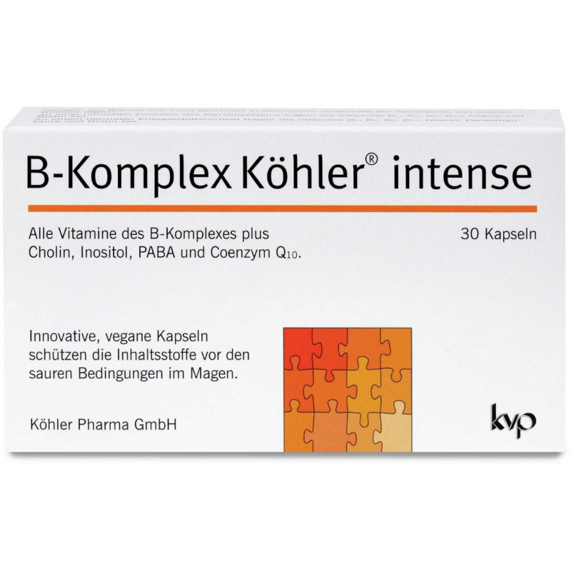 B-Komplex Köhler Intense 30 Kapseln