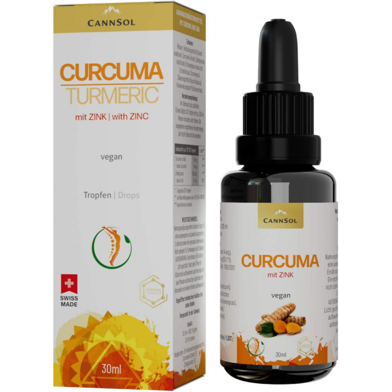 Curcuma mit Zink Tropfen 30 ml