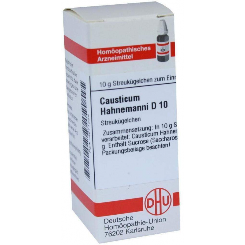 Dhu Causticum Hahnemanni D10 Globuli