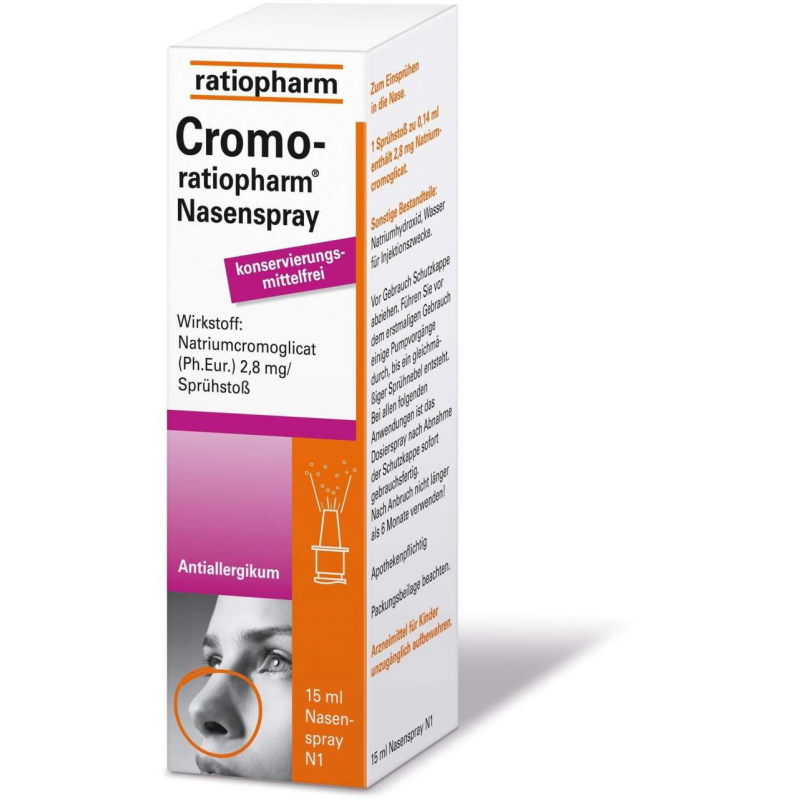 Cromo-ratiopharm 15 ml Nasenspray