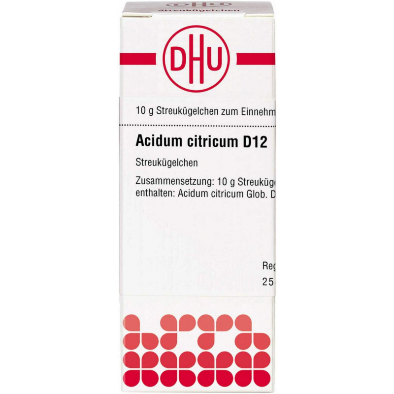Dhu Acidum Citricum D12 Globuli 10g
