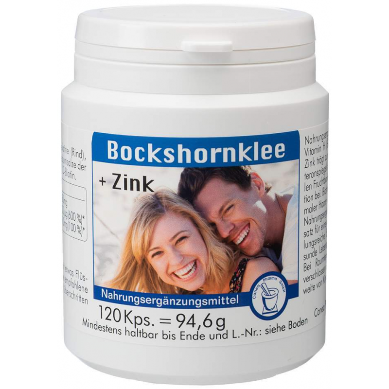 Bockshornklee + Zink Kapseln 120 Kapseln