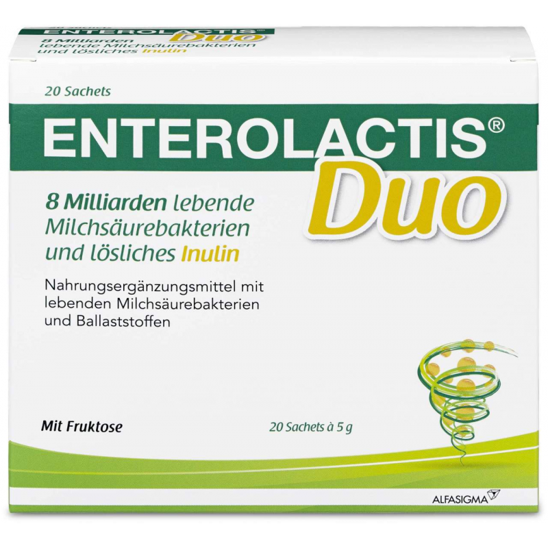 Enterolactis Duo Pulver Sachets 20 X 5 G