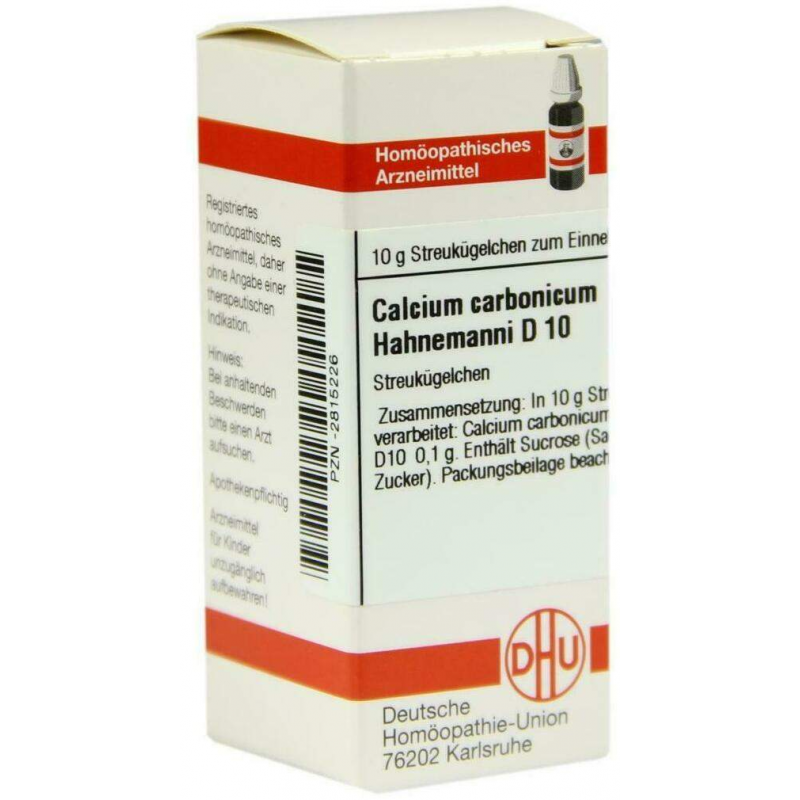 Dhu Calcium Carbonicum Hahnemanni D10 Globuli