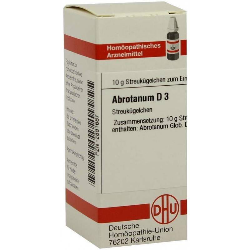 Dhu Abrotanum D3 Globuli
