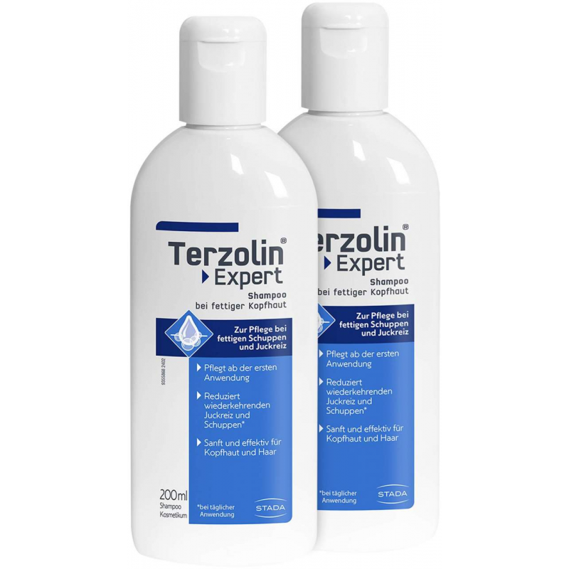 Terzolin Expert Shampoo bei fettiger Kopfhaut 2 x 200 ml