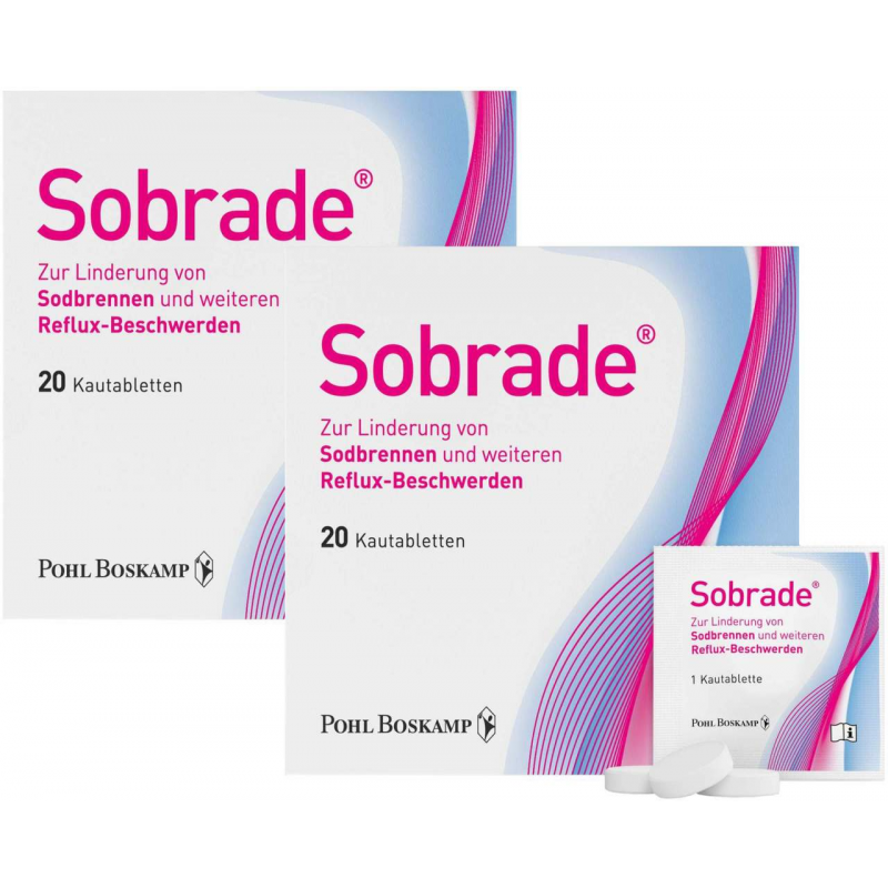 Sobrade 2 x 20 Kautabletten