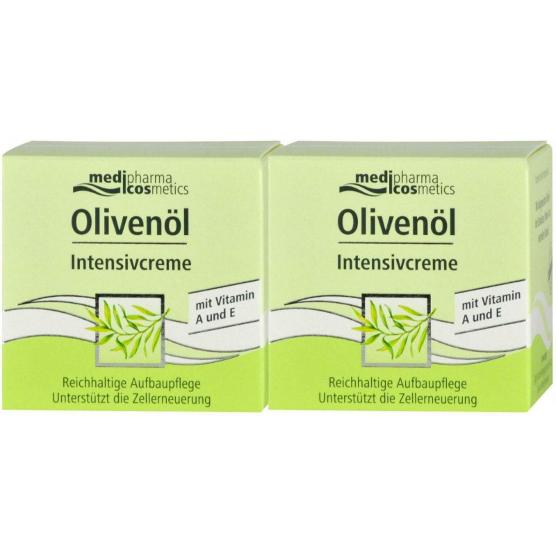 medipharma cosmetics Olivenöl Intensivcreme 2 x 50 ml