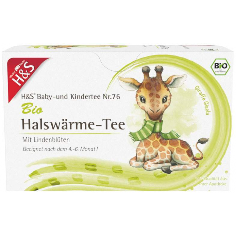 H&S Bio Halswärme-Tee Baby- und Kindertee Fbtl.