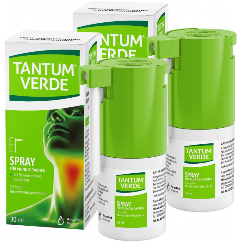 Tantum Verde 1,5 mg je ml Spray 2 x 30 ml