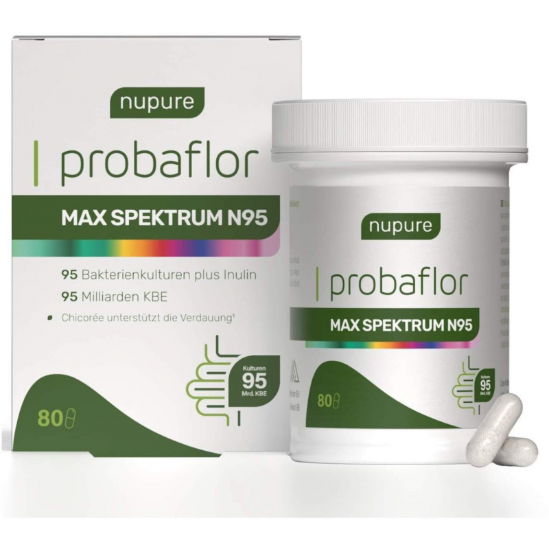 Nupure probaflor Max Spektrum N95 80 Kapseln