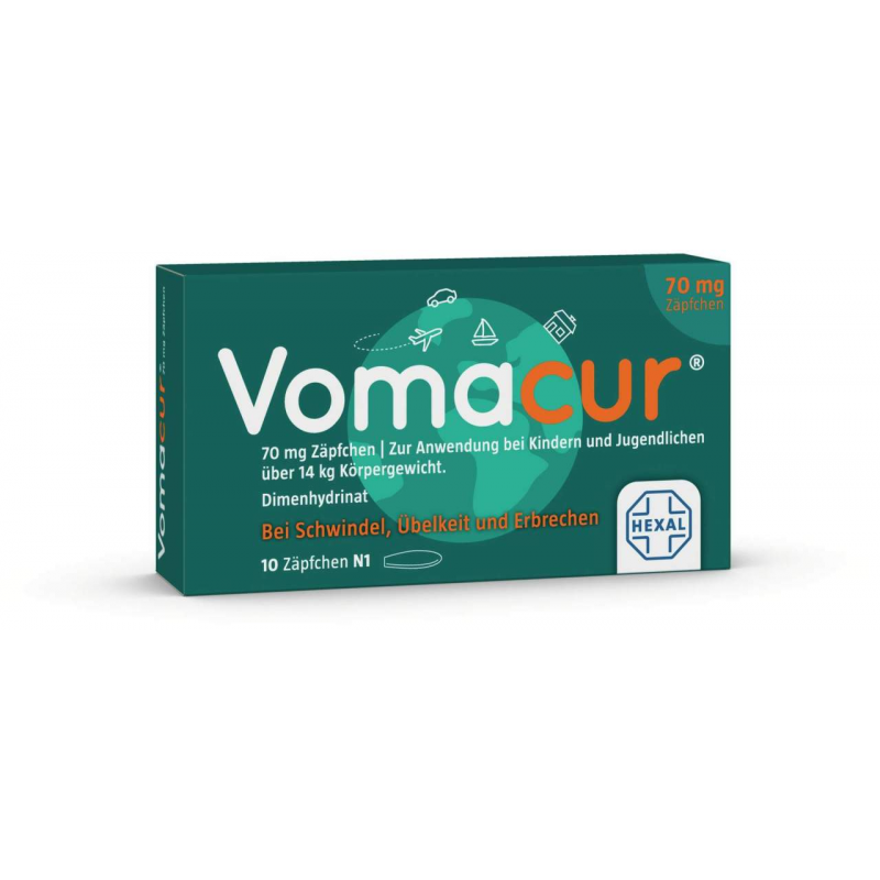 Vomacur 70 10 Zäpfchen