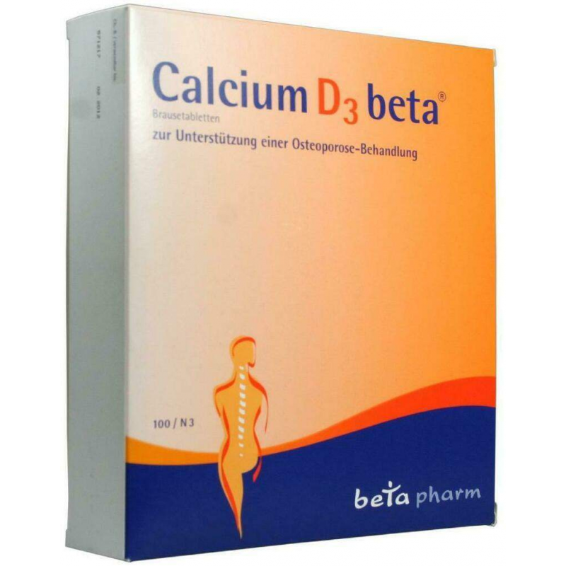 Calcium D3 Beta 100 Brausetabletten