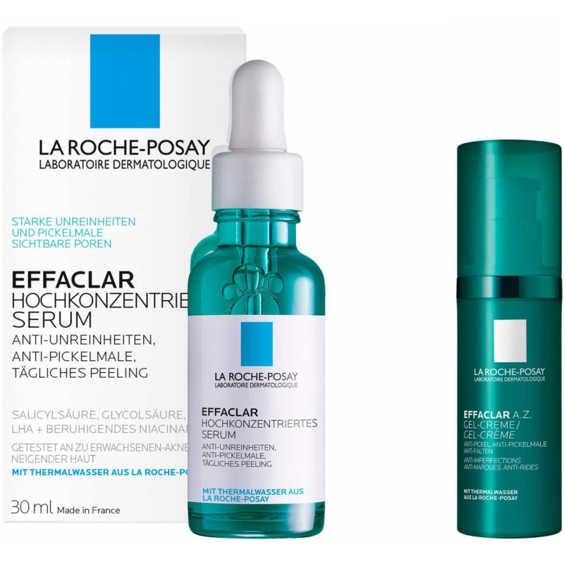 La Roche Posay Effaclar A.Z. Gel Creme 40 ml + Roche Posay Effaclar Serum 30 ml