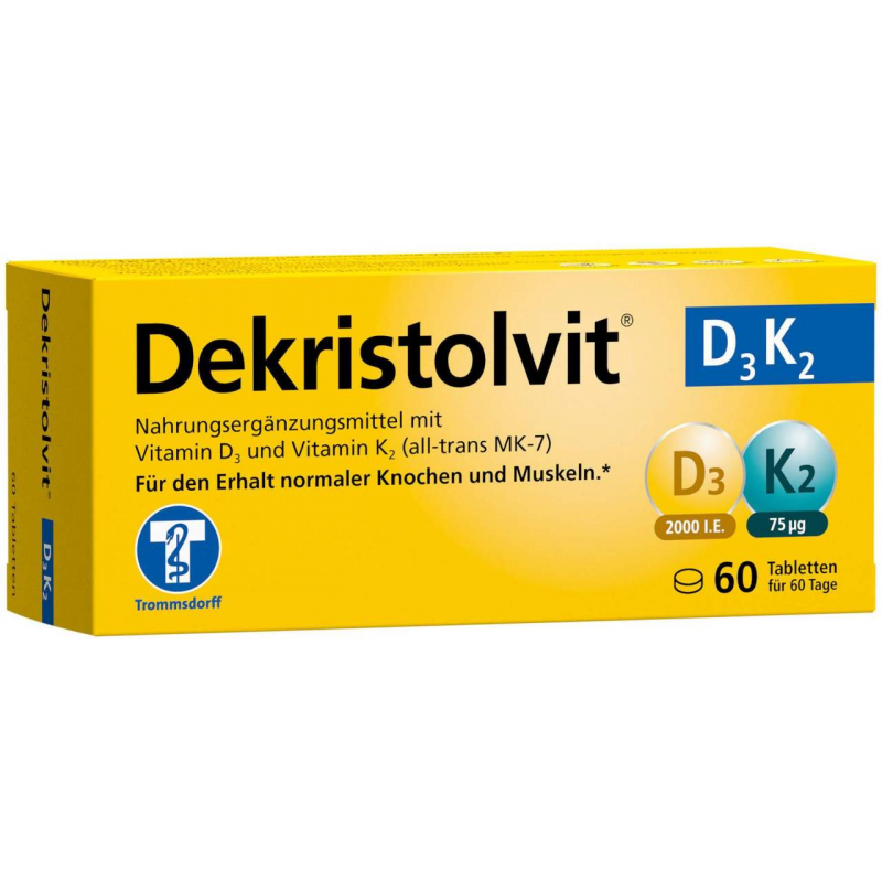Dekristolvit D3K2 60 Tabletten