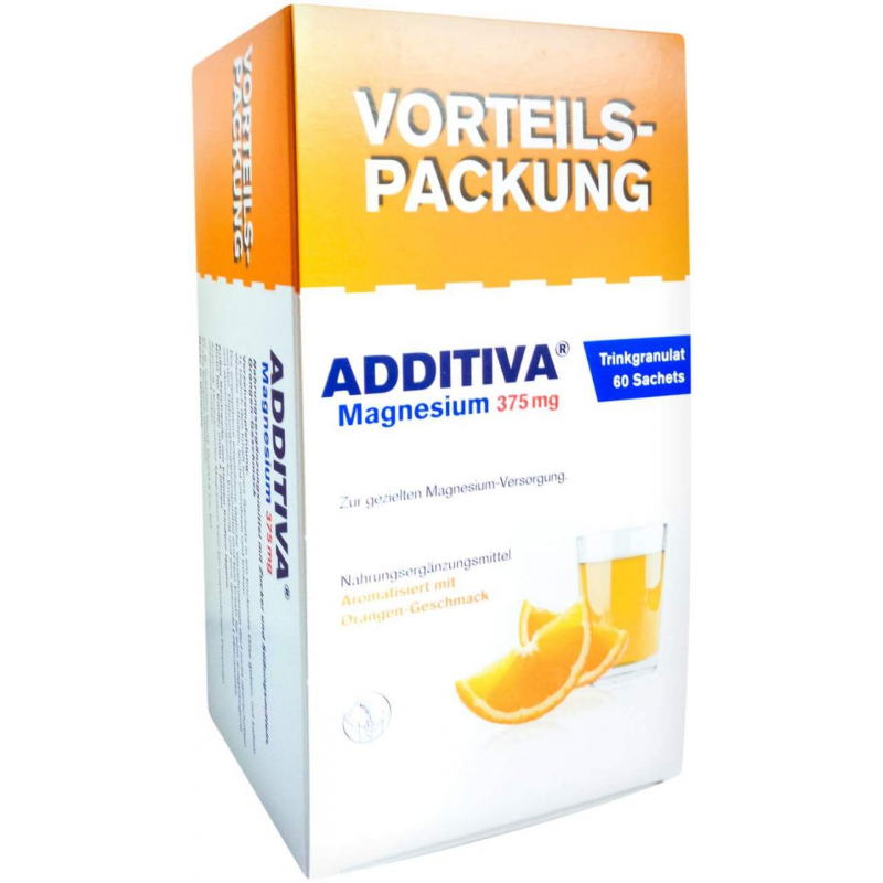 Additiva Magnesium 375 mg Sachets 60 Stück