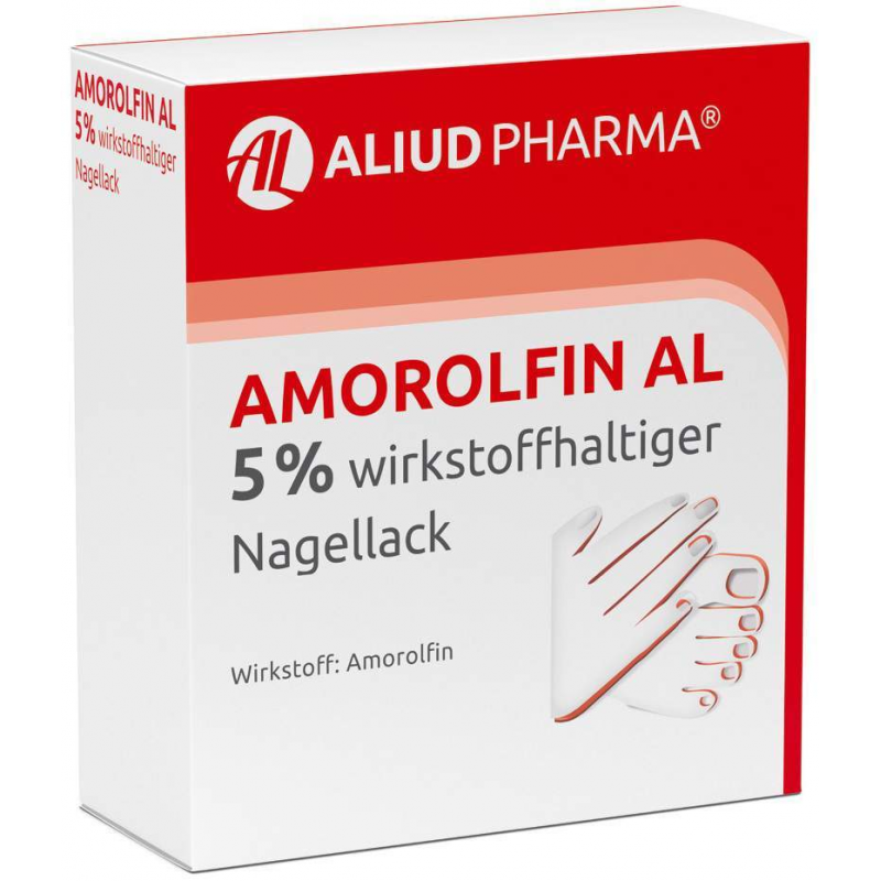 Amorolfin Al 5% 5 ml Wirkstoffhaltiger Nagellack