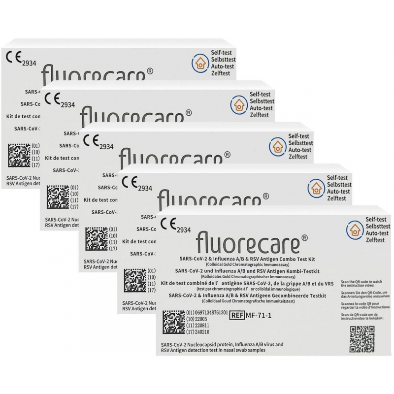 Fluorecare 4in1 Test Covid Antigen 5 x 1 Stück