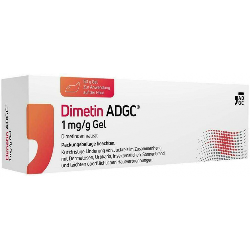 Dimetin ADGC 1 mg je g Gel 50 g
