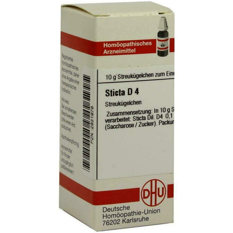 Dhu Sticta D4 10 G Globuli
