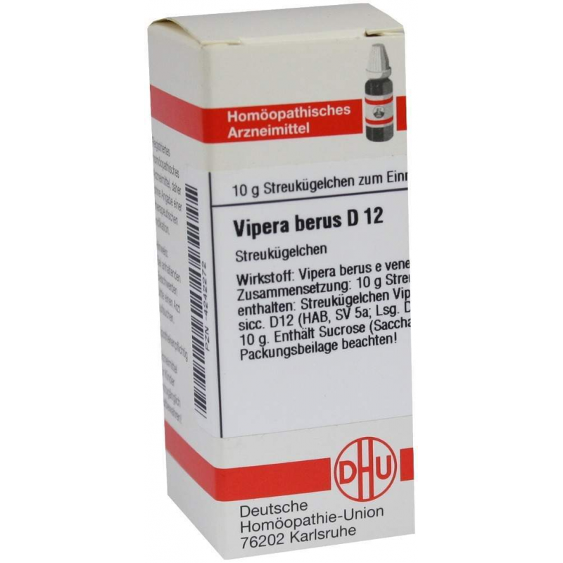 Dhu Vipera Berus D12 10 G Globuli