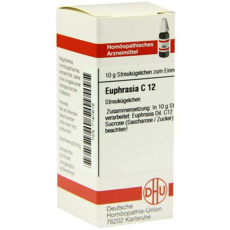 Dhu Euphrasia C12 Globuli